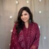 3-piece Cotton Embroidery Suit Set, Heavy Lace Work, Mulmul Dupatta, Festival Wear