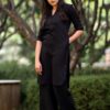 Aline Shape Kurti with Plazzo, Festival Special, Cotton Material, Both Side Pocket, Navratri Collection