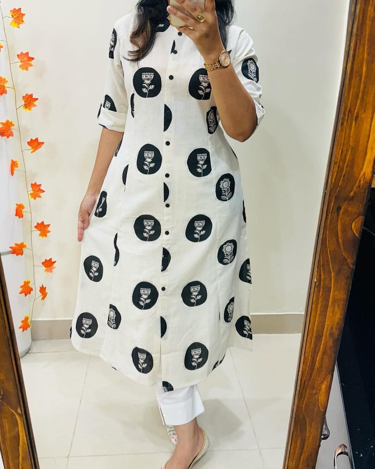 2-piece Summer Cotton Co-ord Set, Aline Kurti, Ankle Length Pant, Easy Breezy Design
