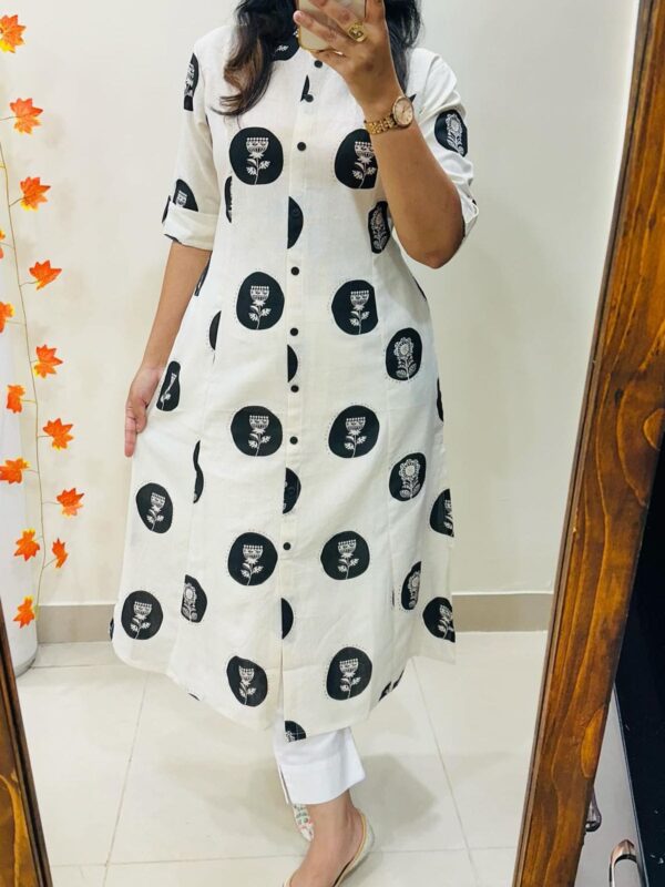 2-piece Summer Cotton Co-ord Set, Aline Kurti, Ankle Length Pant, Easy Breezy Design
