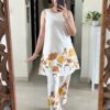 Cotton flex print kurta, premium quality, original kantha work, mega sleeves, budget-friendly