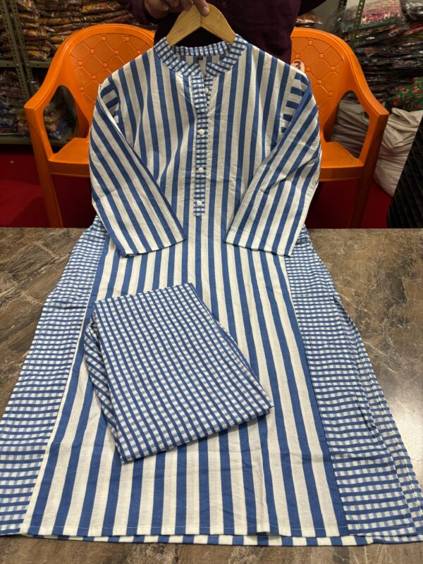 Cotton COD set, Summer special, Super Hit design, single colour, both side pocket kurta