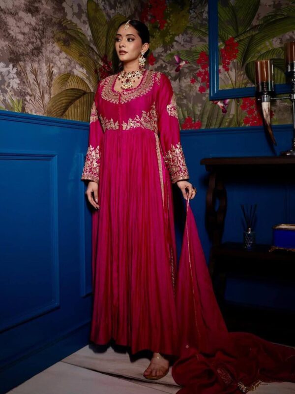 Designer Party Top Lehenga, Dupatta Set, Roman Silk, Embroidery Siqunce, Fully Stitched