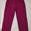 Straight pants, plus size, with pockets, thick stretchable fabric