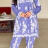 Tulip pant set, Dhoti style, Rayon fabric, Elegant Kurti, Women's ethnic wear