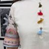 Sequined embroidery, Cotton flex, Aline kurta, Matching pant, Elegant ensemble
