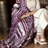 Handloom cotton kurta, Khadi silk ikkat print Dupatta, Straight cut kurta, High ankle pants