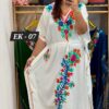 Beautiful Cotton Rayon Kaftan, Elegant Design, Comfortable Fit