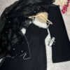 Blooming Fox Georgette, Designer Party Gown, Flared Plazo, Heavy Embroidery, Festive Wear