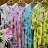 Chikankari Printed Georgette Designer Gown, Lucknowi Style, Elegant, Affordable