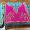 Chanderi suit, cotton pant, dupatta, beautiful embroidery, elegant design