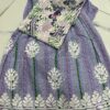 Mulmul Garara Set, Elegant Kurti, Long Sleeves, Traditional Indian Wear